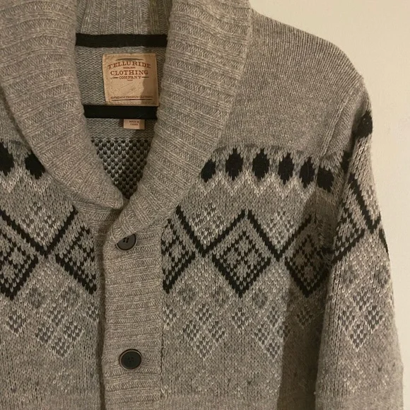 Beautiful Wool Cardigan - Telluride Clothing Co - Small - Picture 2 of 4
